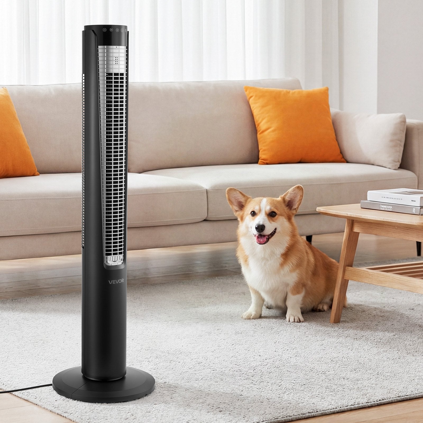 Bokštinis ventiliatorius VEVOR FTS001R, 60 W