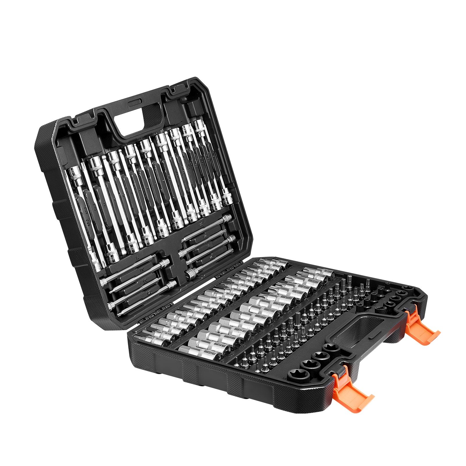 Galvučių ir antgalių rinkinys VEVOR 107PCS 107 THE, 107 dalių