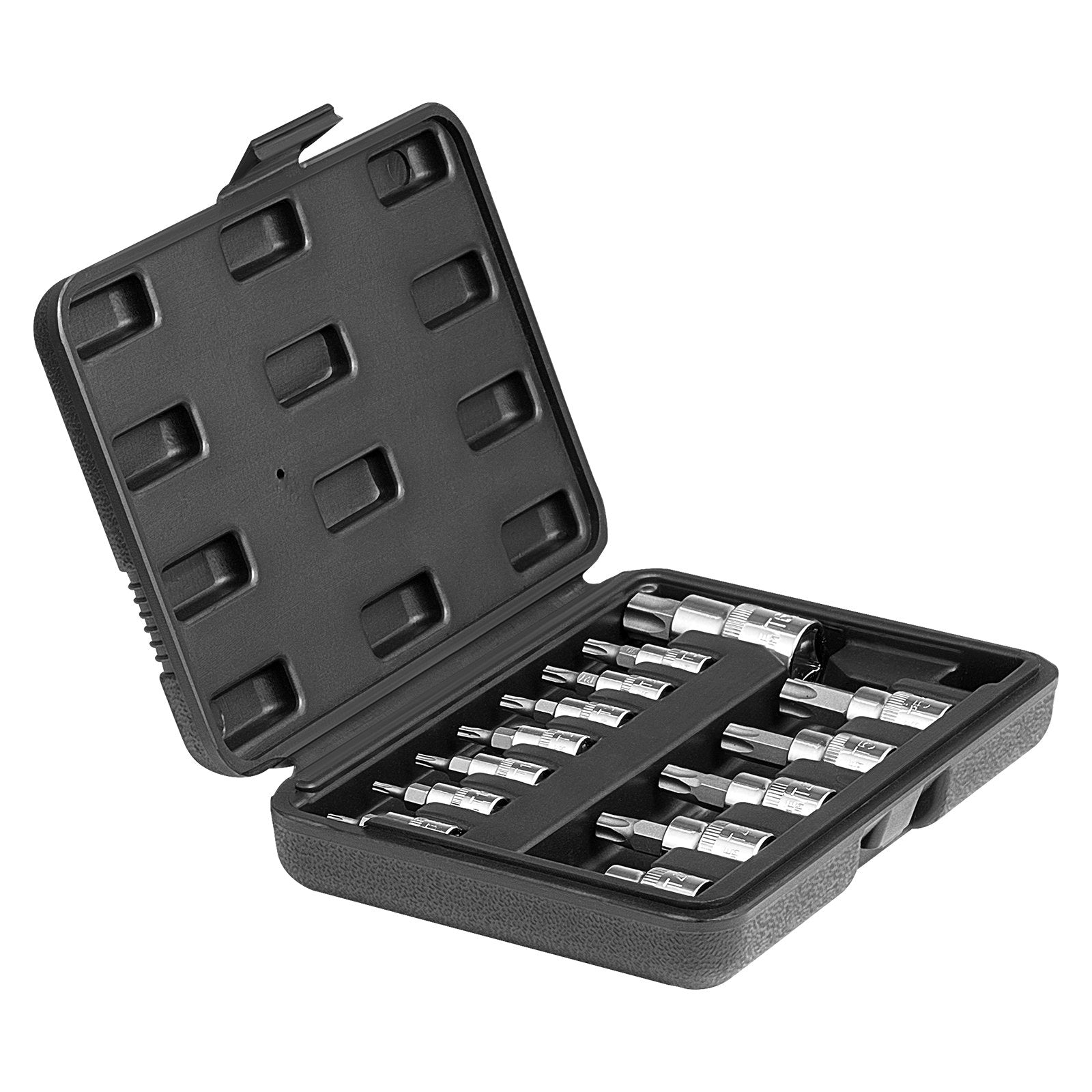 Torx galvučių ir antgalių rinkinys VEVOR 13PCS 13T, 13 dalių (T8–T60)