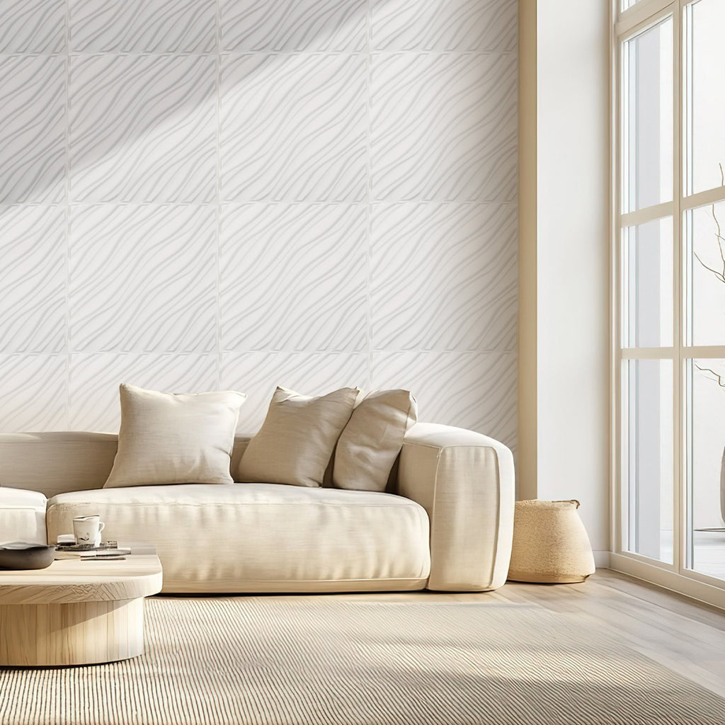 3D sienų panelės VEVOR TD075, 12 vnt. (2,97 m²)