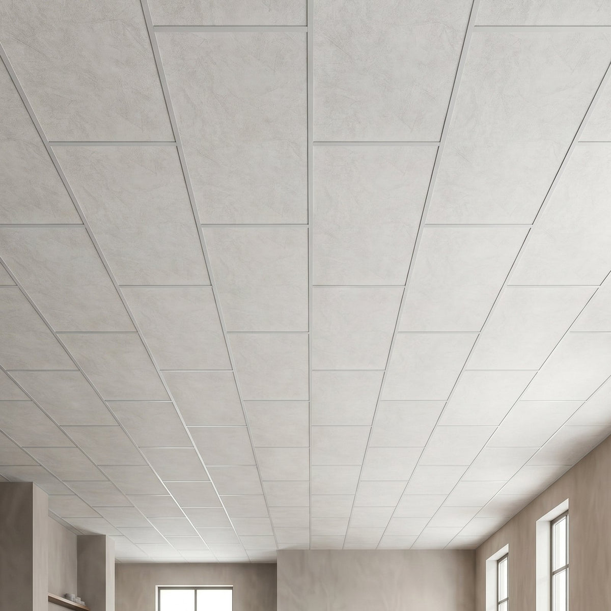 Pakabinamos lubų plytelės VEVOR DLS-2448, 605x1210 mm, 10 vnt.