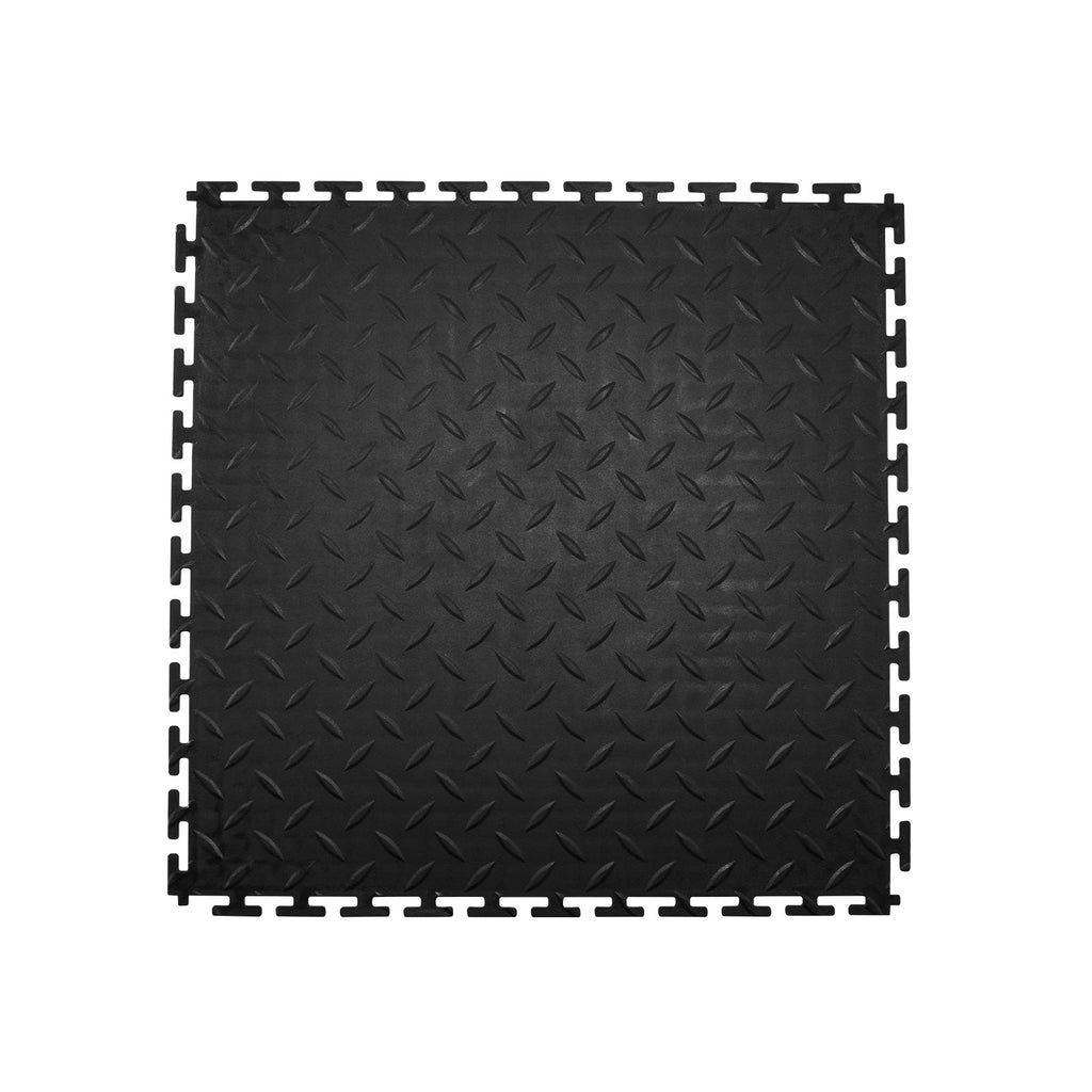 Garažo grindų plytelės VEVOR GYDB-51.551.50.5-B, 16 vnt. komplektas
