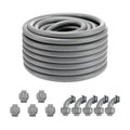 Lankstus PVC vamzdis elektros instaliacijai VEVOR PLFNCB-3/4, 19,1 mm