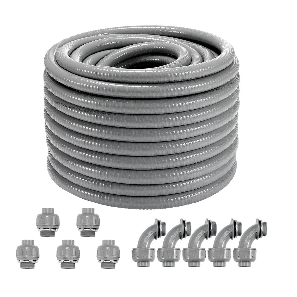 Lankstus PVC vamzdis elektros instaliacijai VEVOR PLFNCB-3/4, 19,1 mm