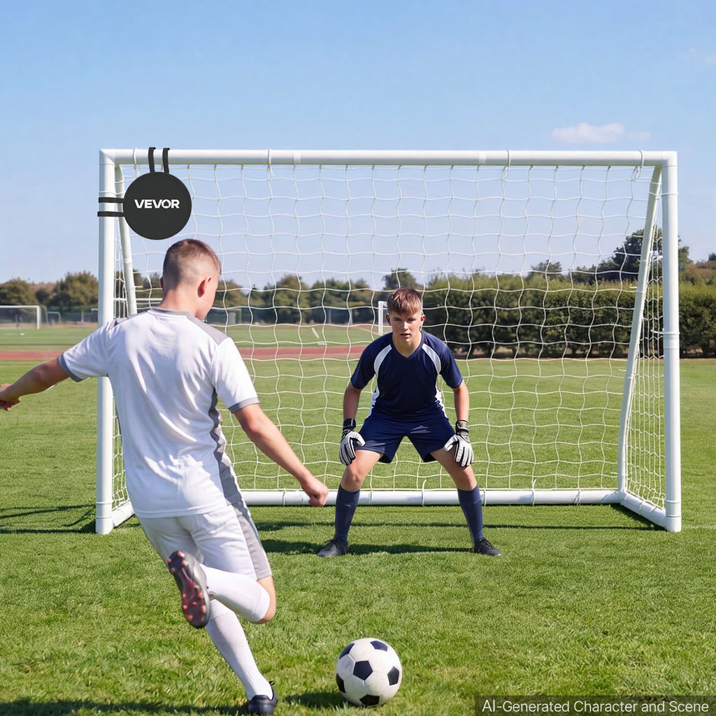 Futbolo vartai VEVOR XY-S300C, 3 x 2 m