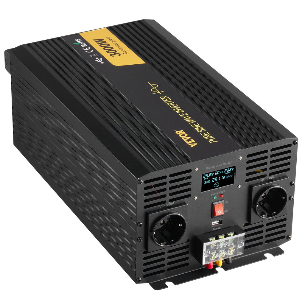 Įtampos keitiklis VEVOR TP-3000W, 3000W