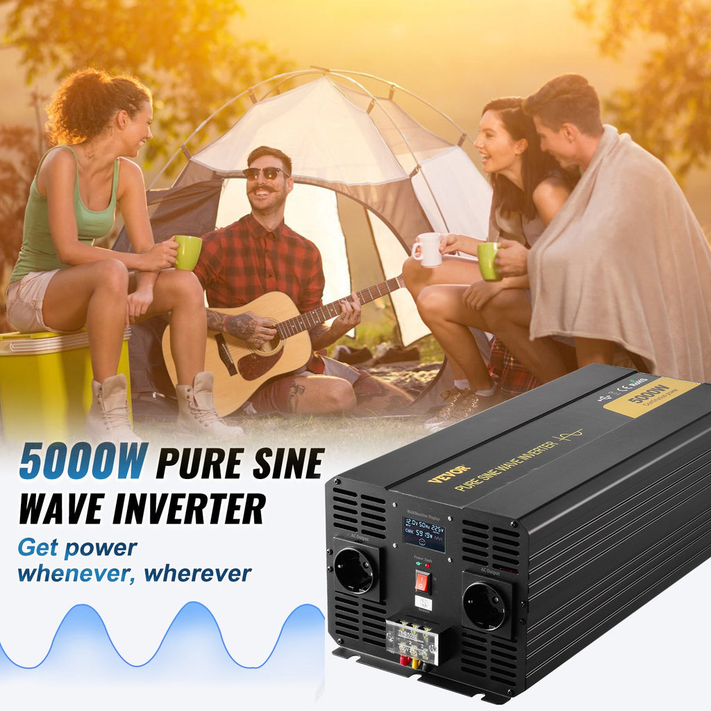 Įtampos keitiklis VEVOR TP-5000W, 5000W