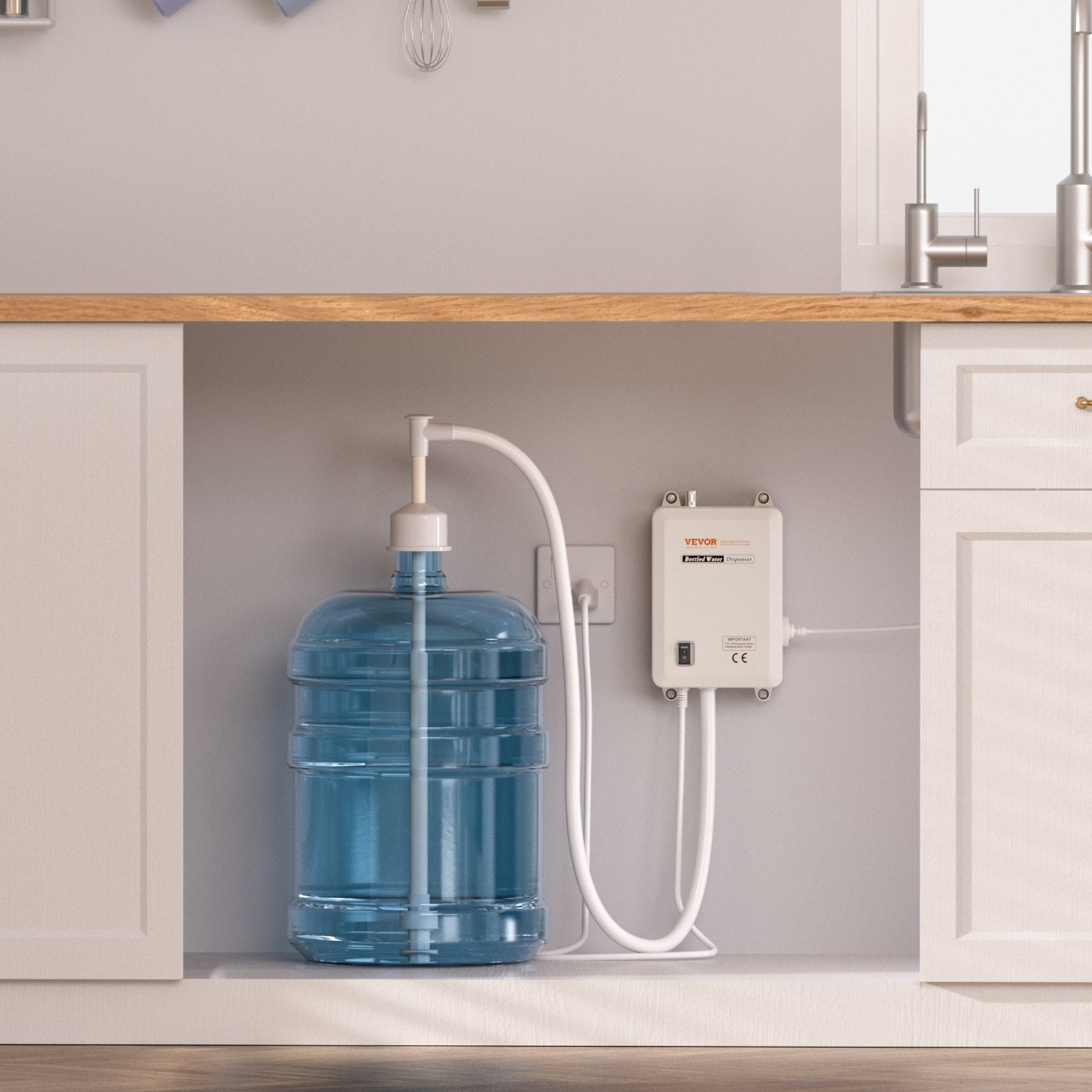Vandens pompos sistema VEVOR 18,9 l talpoms, 2,5 l/min