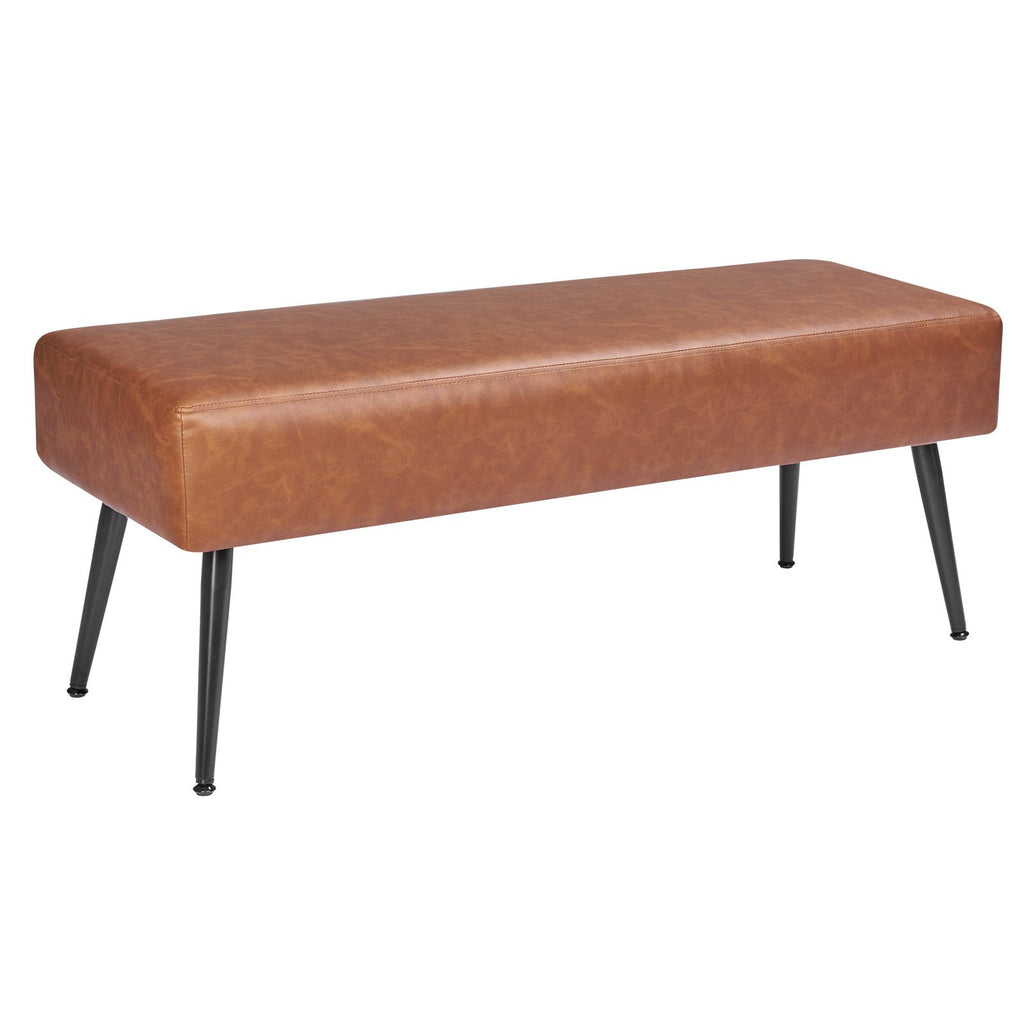 Miegamojo suoliukas VEVOR CWD0016CA-KD-BROWN, 110 cm ilgio