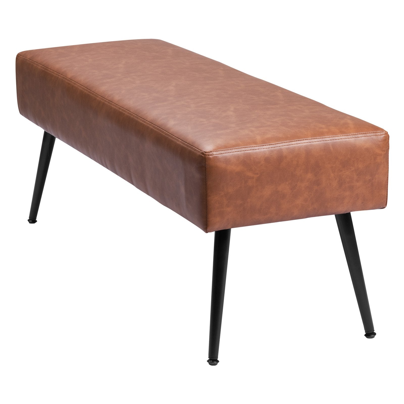 Miegamojo suoliukas VEVOR CWD0016CA-KD-BROWN, 110 cm ilgio