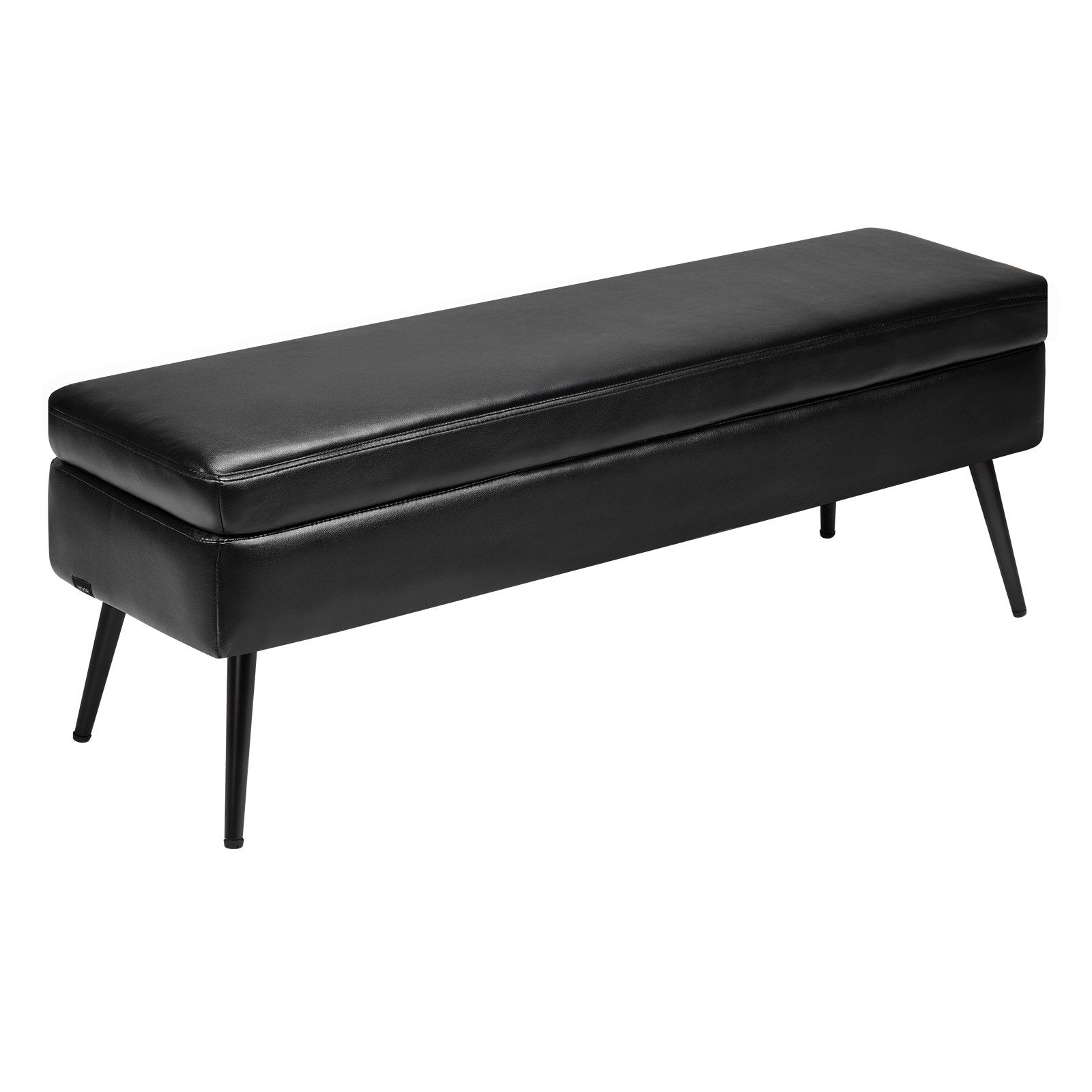 Suoliukas su daiktadėže VEVOR CWD0115CA-KD-BLACK, 120 cm ilgio