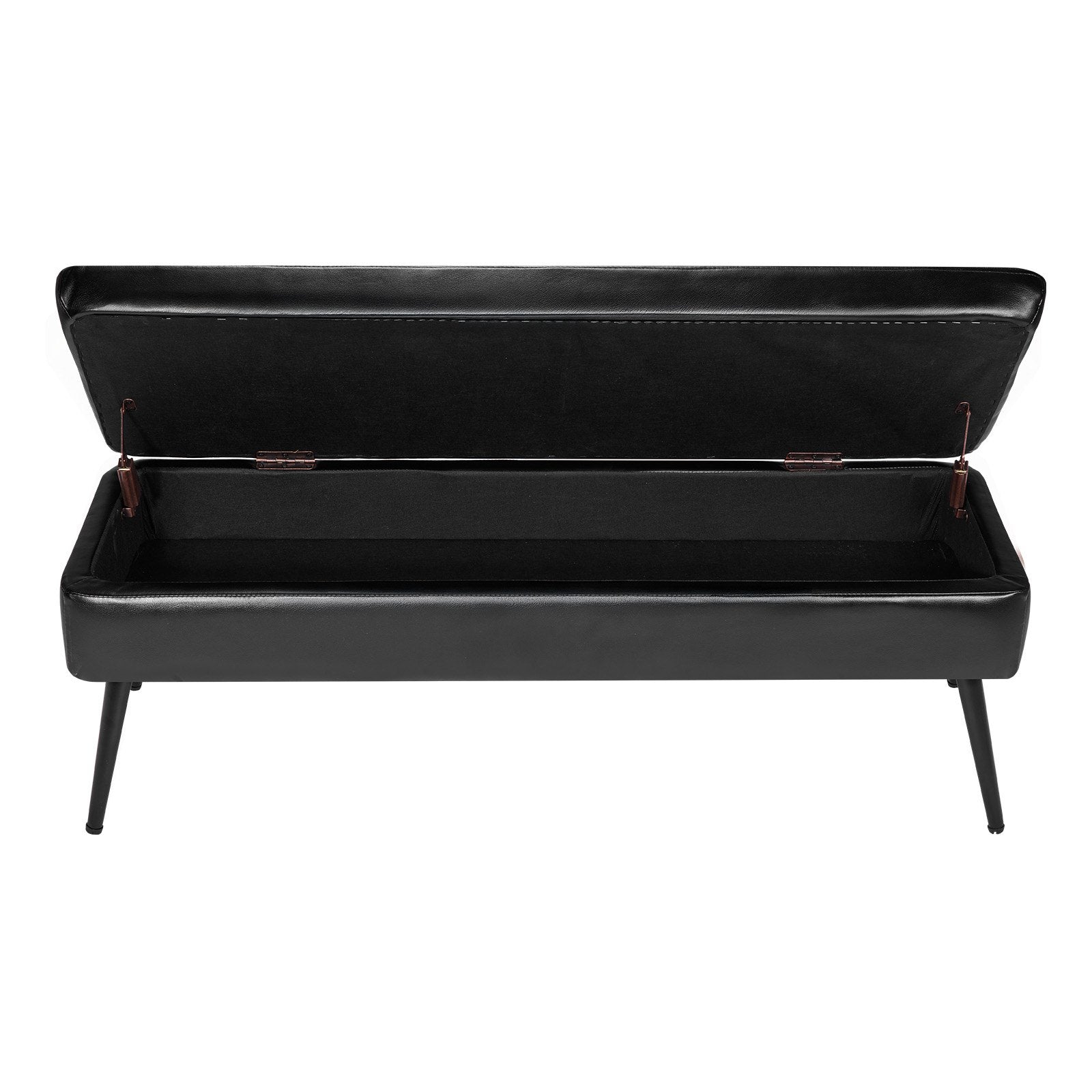 Suoliukas su daiktadėže VEVOR CWD0115CA-KD-BLACK, 120 cm ilgio