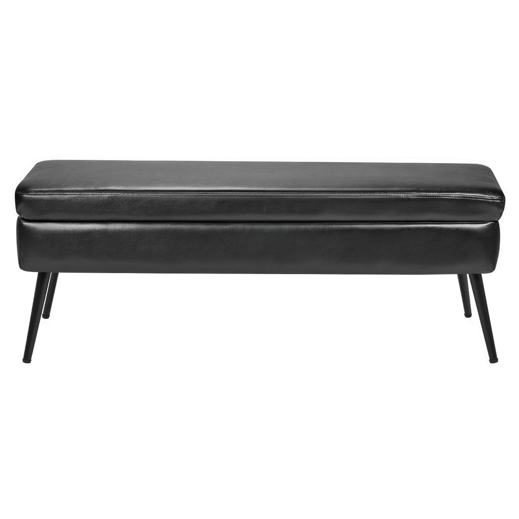 Suoliukas su daiktadėže VEVOR CWD0115CA-KD-BLACK, 120 cm ilgio