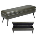 Suoliukas su daiktadėže VEVOR CWD0115CA-KD-GREEN, 120 cm ilgio