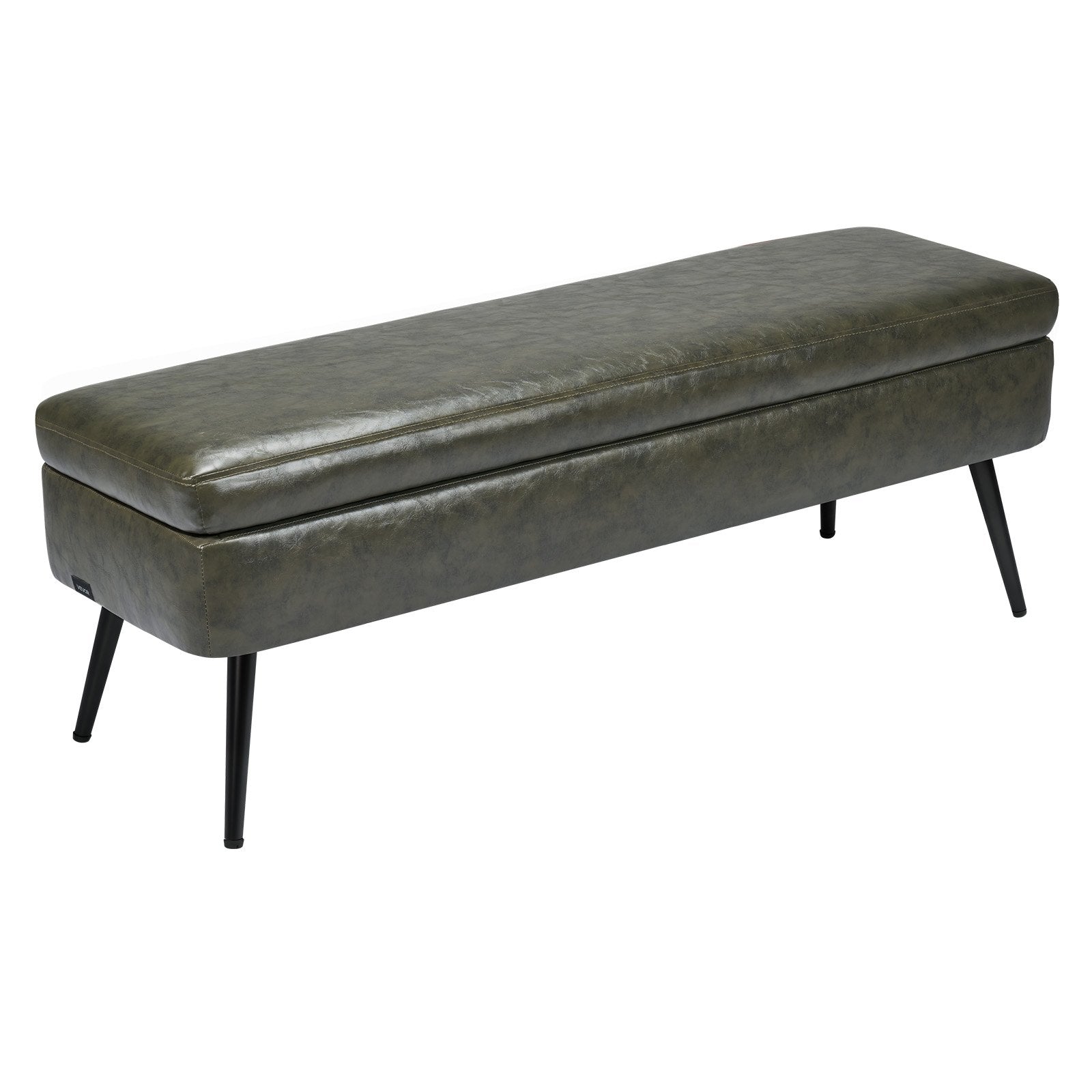Suoliukas su daiktadėže VEVOR CWD0115CA-KD-GREEN, 120 cm ilgio