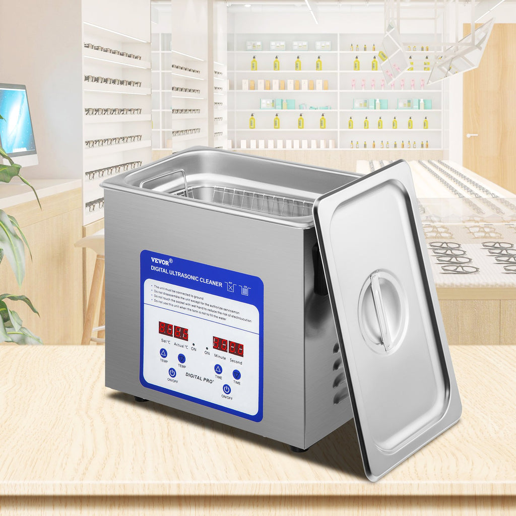Ultragarsinė valymo vonelė VEVOR TH-020A, 3 l talpa
