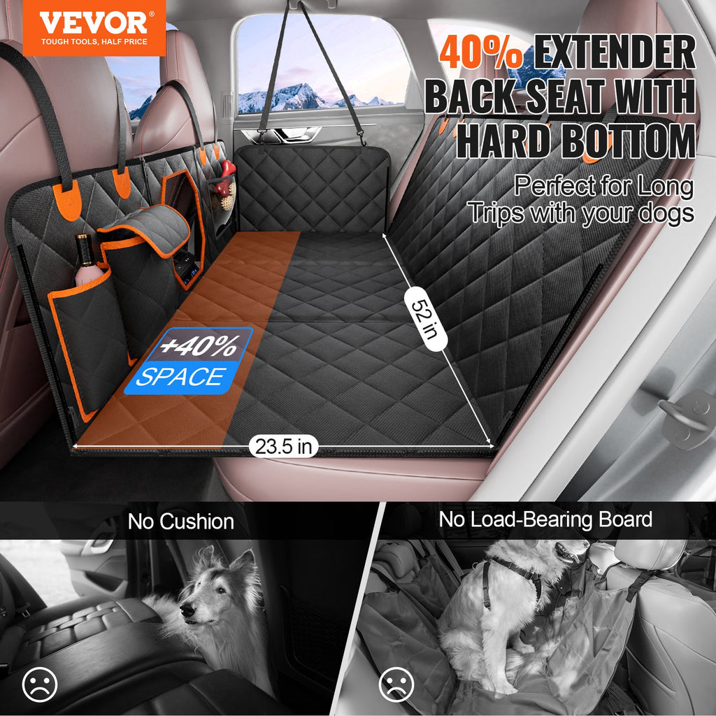 Šuns automobilio sėdynės uždangalas VEVOR WMDY24161, 131 x 60 cm