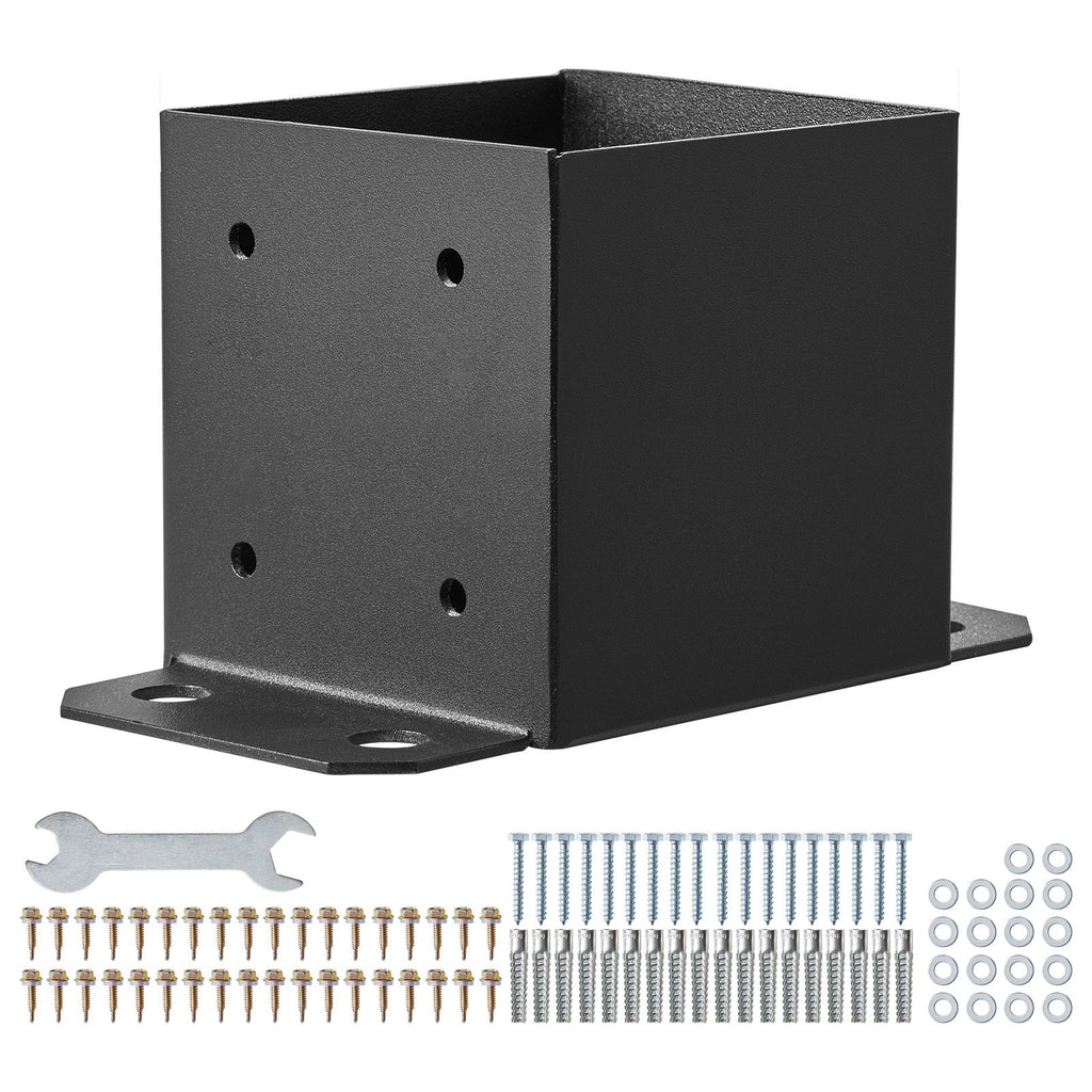 Kolonų padai VEVOR QBLZ-6in-4, 142x142 mm, 4 vnt.