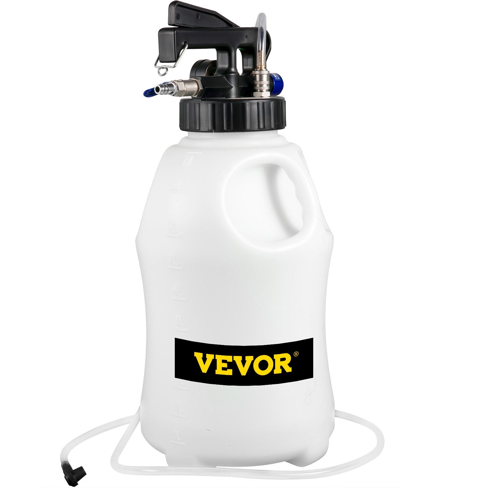 Transmisinės alyvos siurblys VEVOR 10L ATF, 14 adapterių komplektas