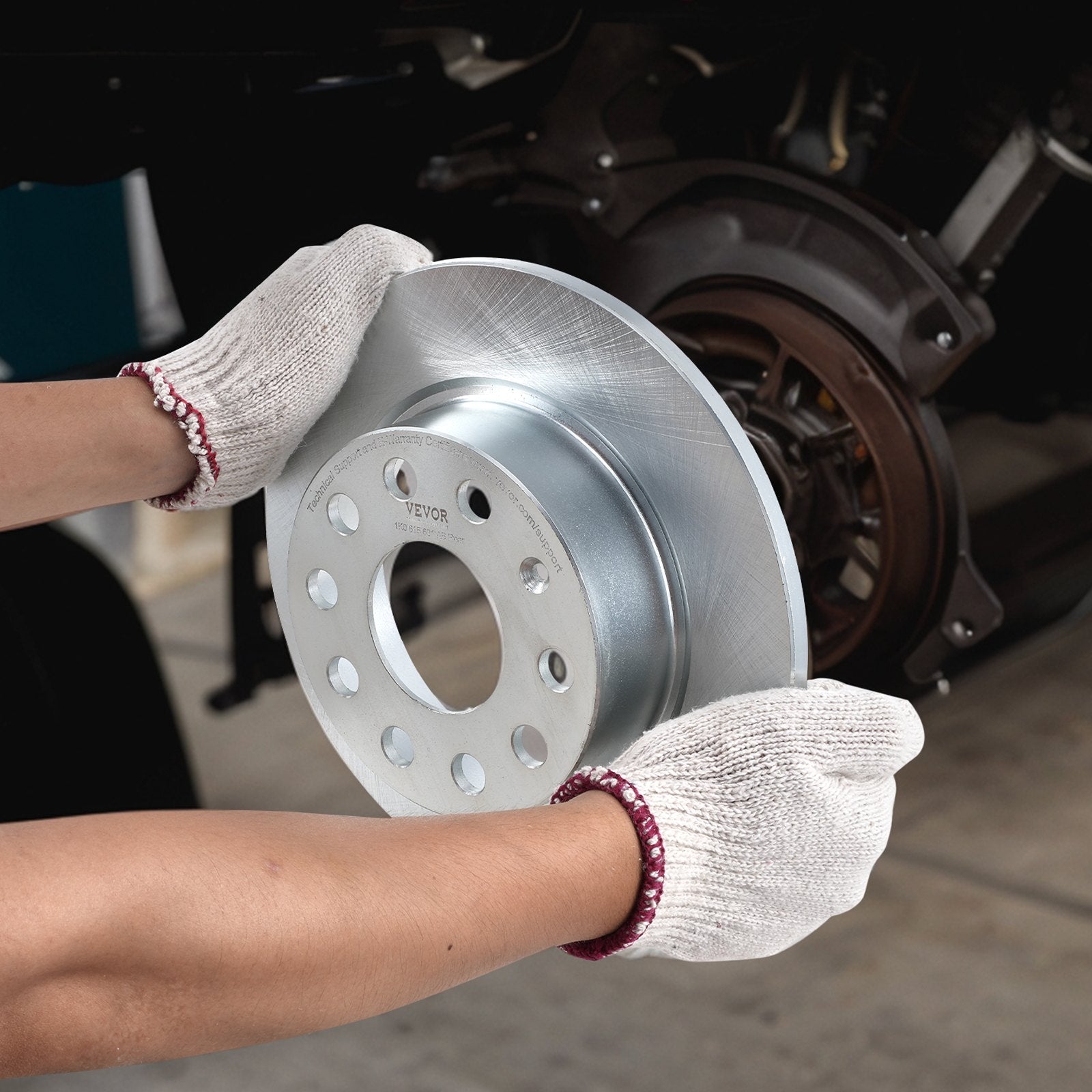 Galinių stabdžių komplektas VEVOR Audi A3, VW Golf 5/6, 253 mm