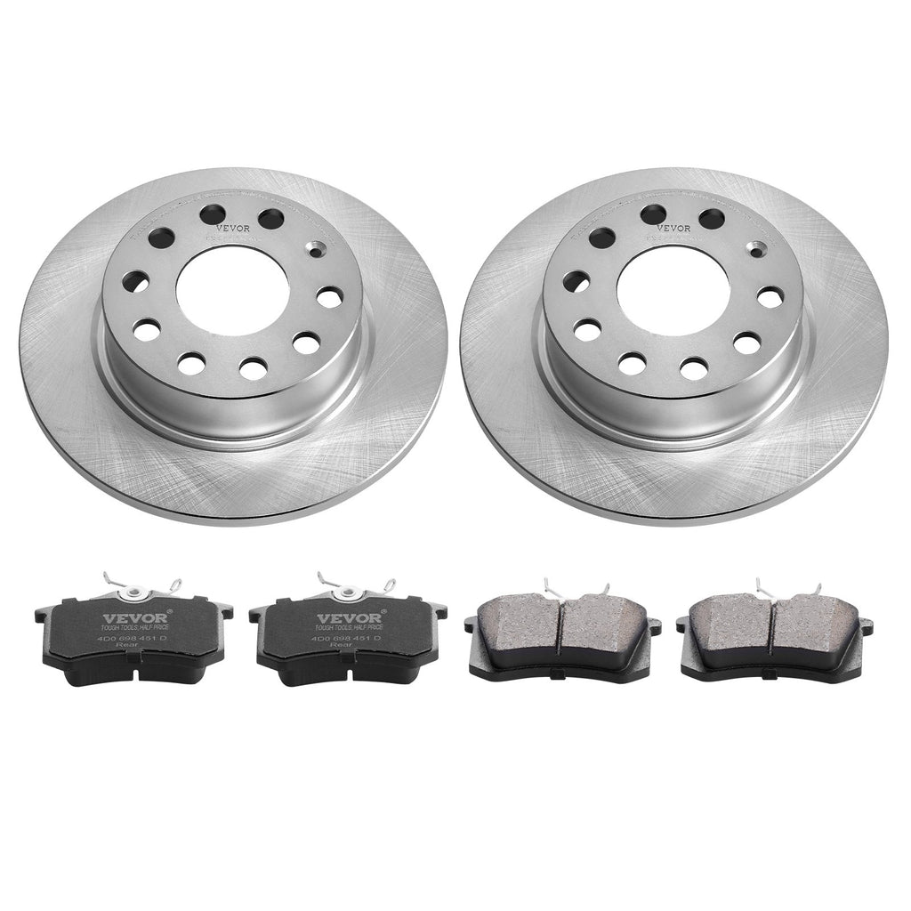 Galinių stabdžių komplektas VEVOR Audi A3, VW Golf 5/6, 253 mm