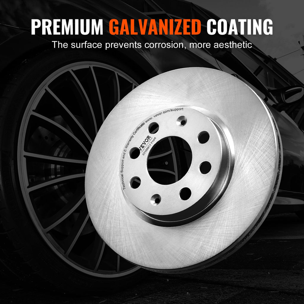 Priekinių stabdžių komplektas VEVOR Vauxhall Adam / Corsa D, 257 mm