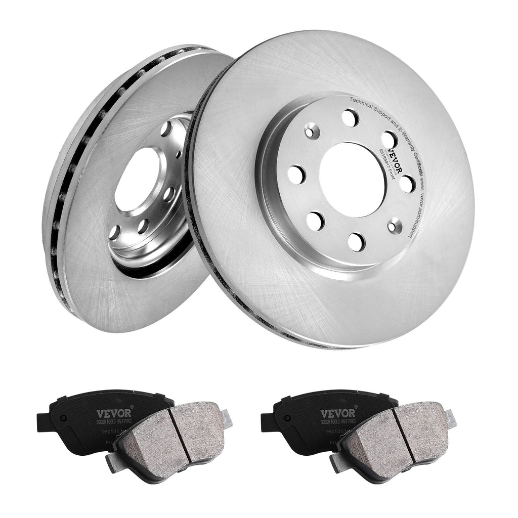 Priekinių stabdžių komplektas VEVOR Vauxhall Adam / Corsa D, 257 mm