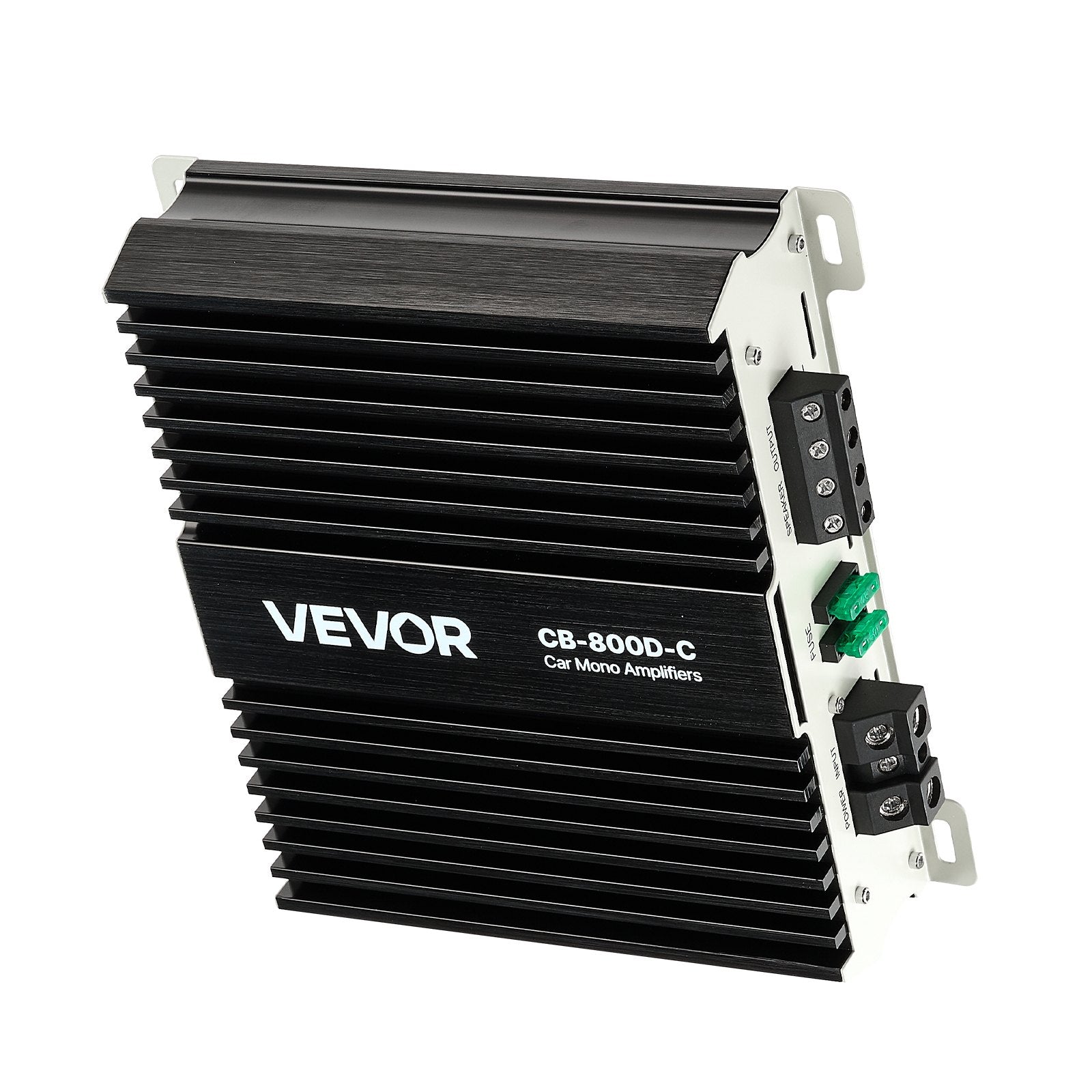 Vienkanalis automobilinis stiprintuvas VEVOR CB-800D-C, 800W RMS