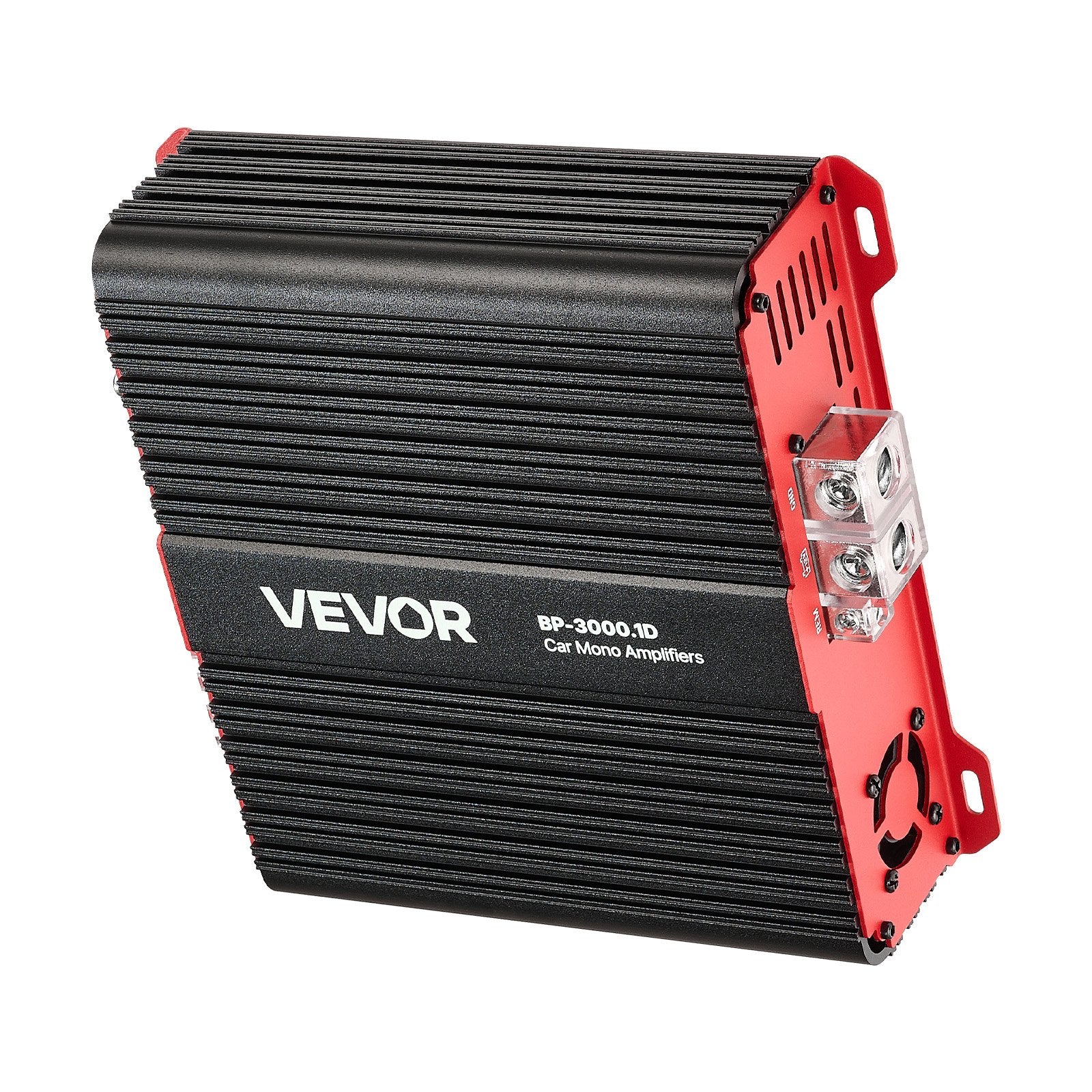 Automobilinis vieno kanalo stiprintuvas VEVOR BP-3000.1D, 3000W RMS