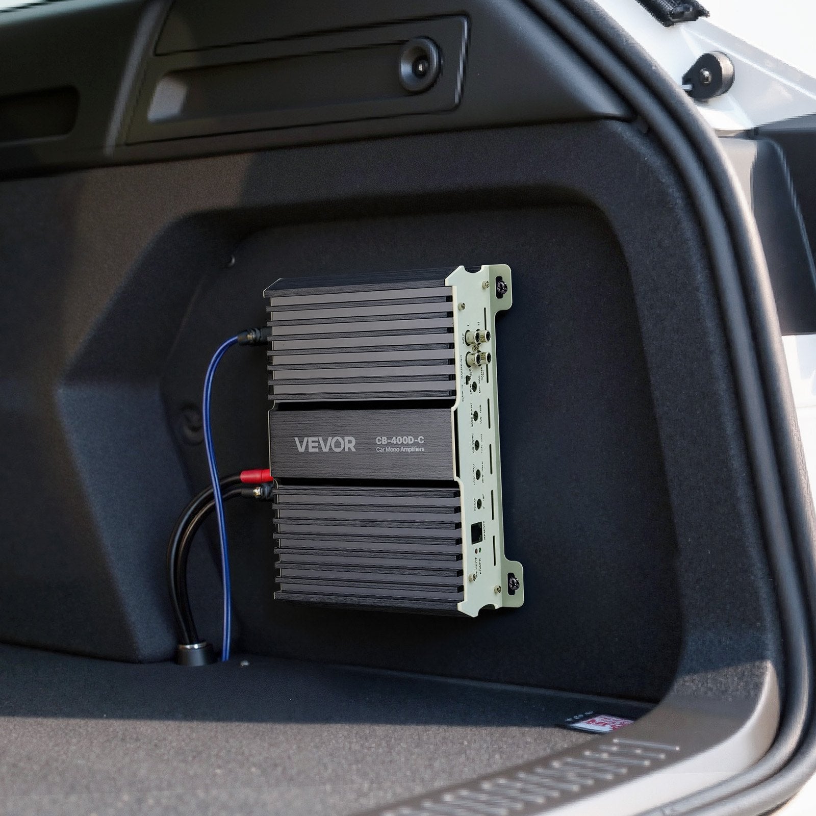 Automobilinis vieno kanalo stiprintuvas VEVOR CB-400D-C, 400W RMS