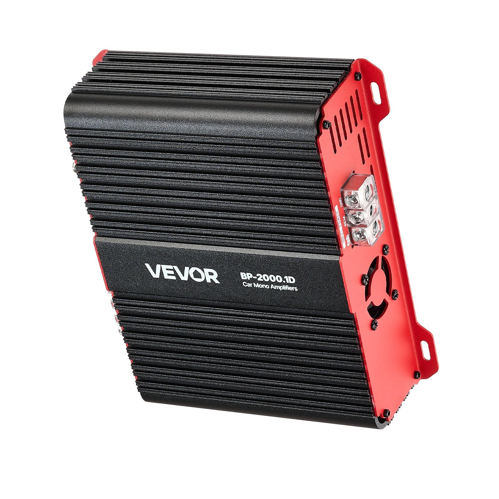 Automobilinis vieno kanalo stiprintuvas VEVOR BP-2000.1D, 2000W RMS