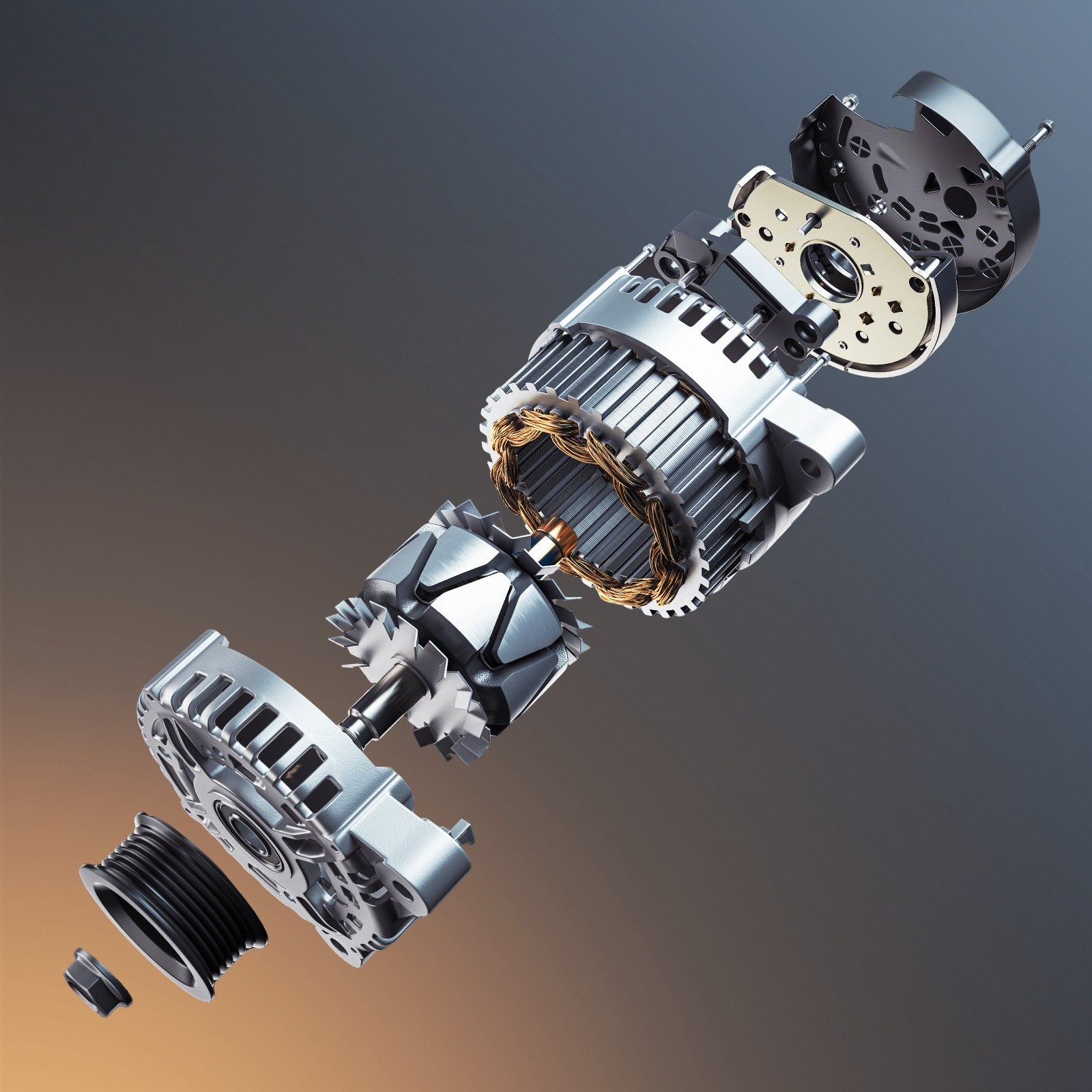 Automobilio generatorius VEVOR 11185, skirtas Chevrolet Impala ir Monte Carlo