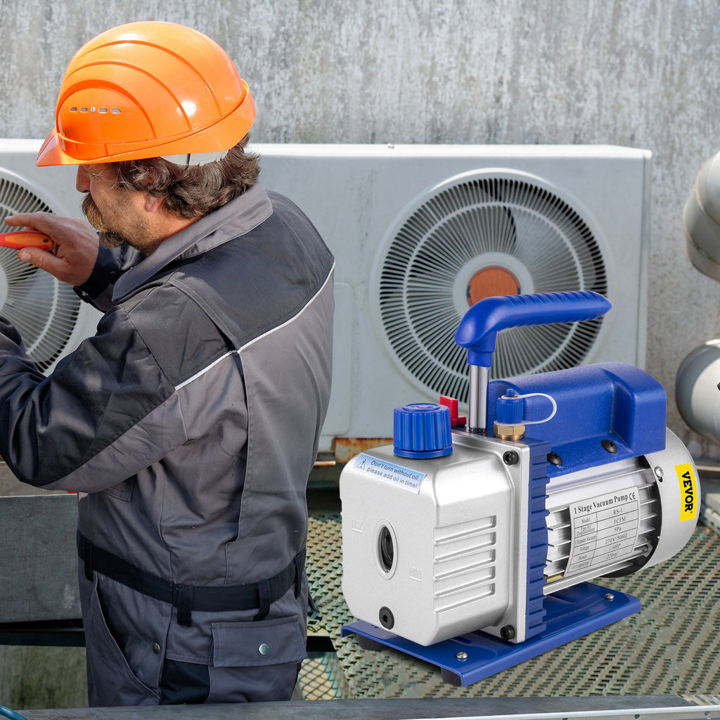 Vakuuminis siurblys su kamera VEVOR 3 CFM 1/4HP, 12 l talpa