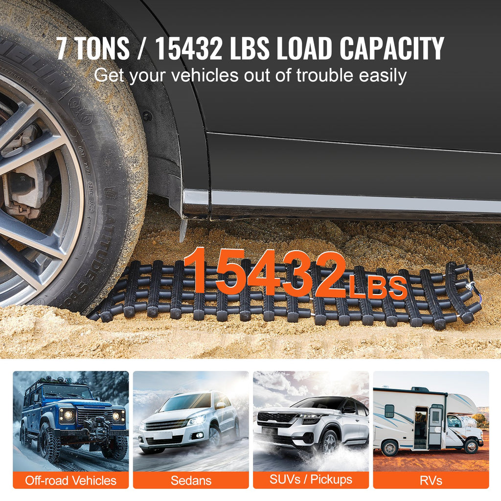 Automobilių pravažumo takeliai VEVOR TS501, 7 tonos