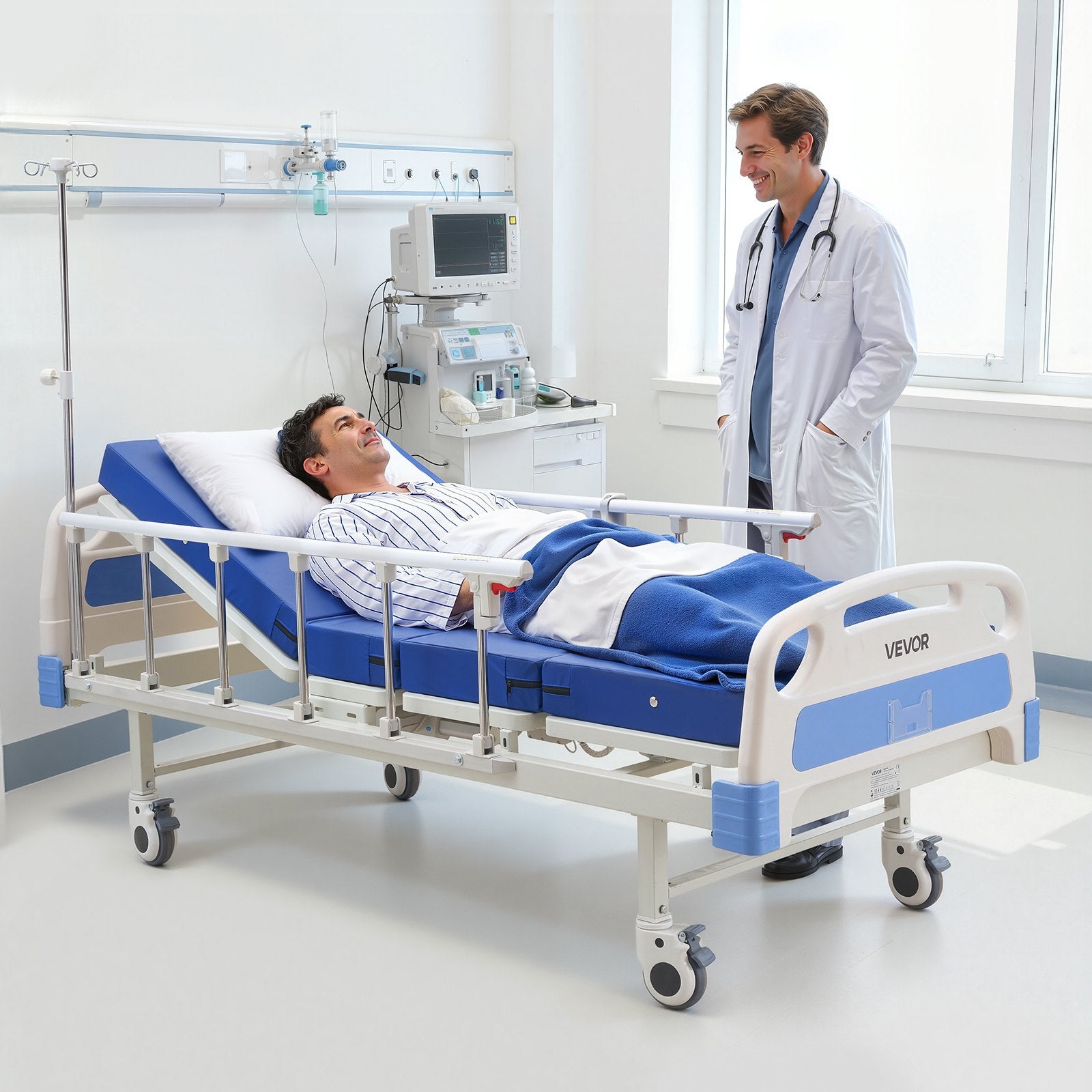 Elektrinė slaugos lova VEVOR YXZ-C2, 250 kg apkrova