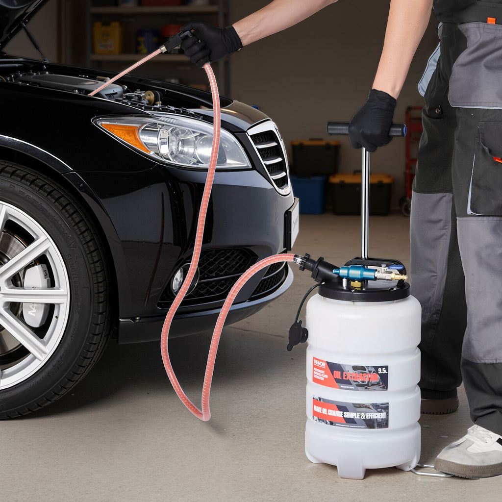 Skysčių išsiurbimo siurblys VEVOR YS-087C, 9,5 l talpa