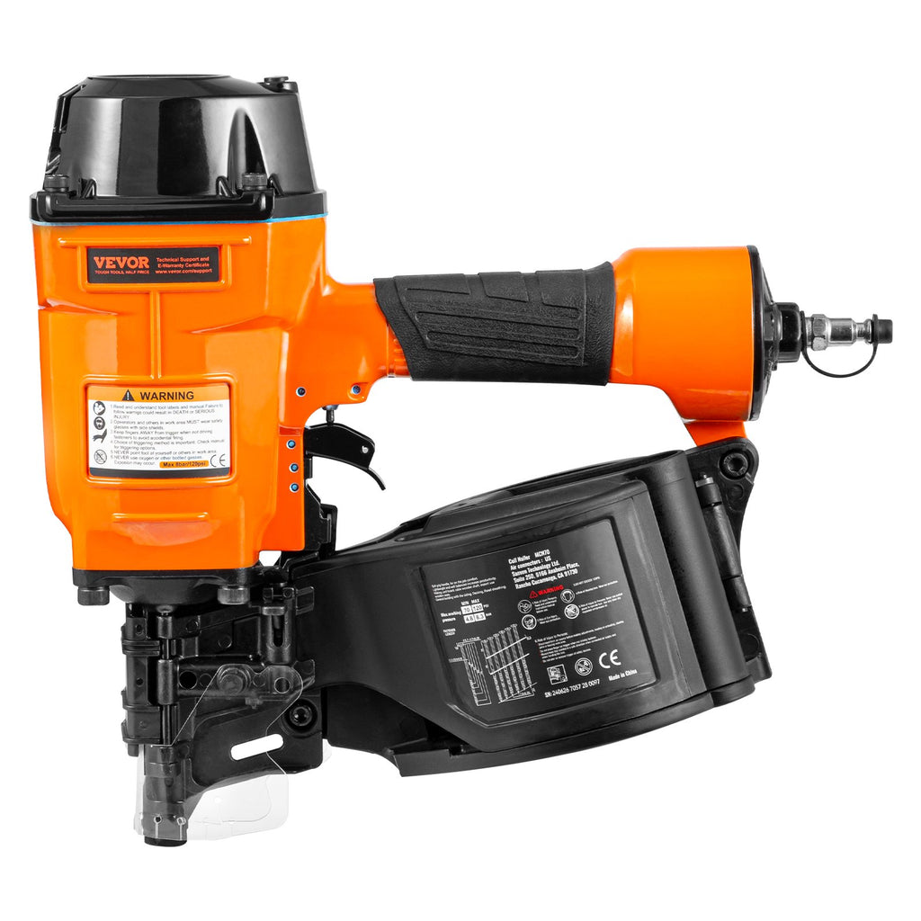 Pneumatinis vinių kalimo pistoletas VEVOR MCN70, 45–70 mm