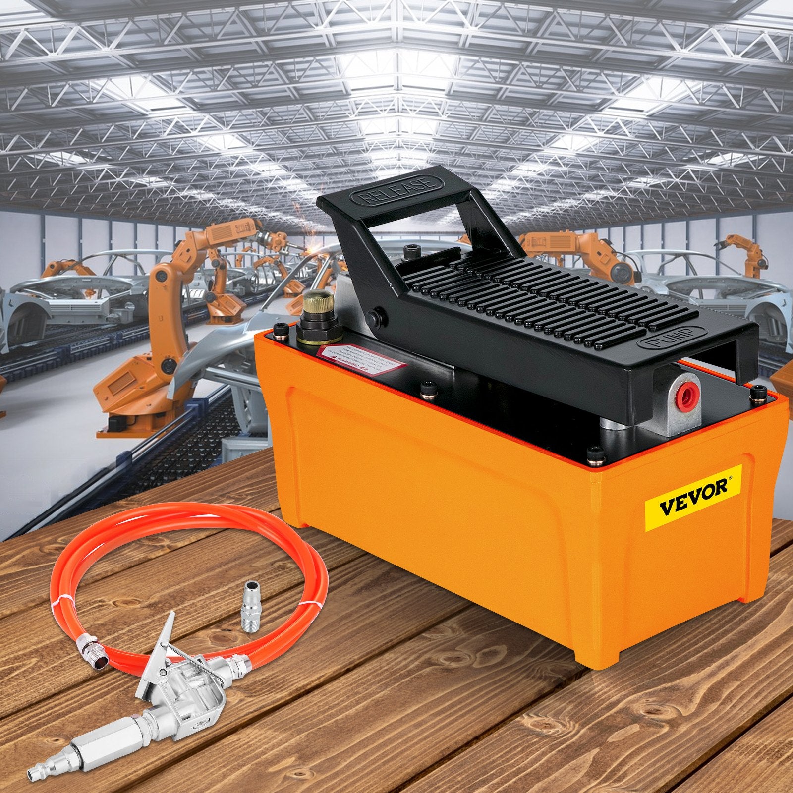 Pneumatinis hidraulinis siurblys VEVOR B-70BQ, 700 bar