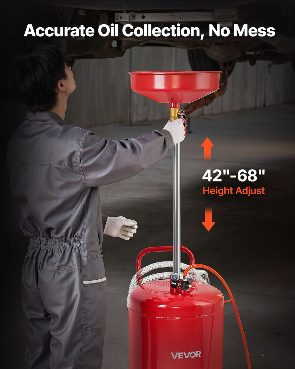 Alyvos surinkimo talpa VEVOR FF-905B, 95 l