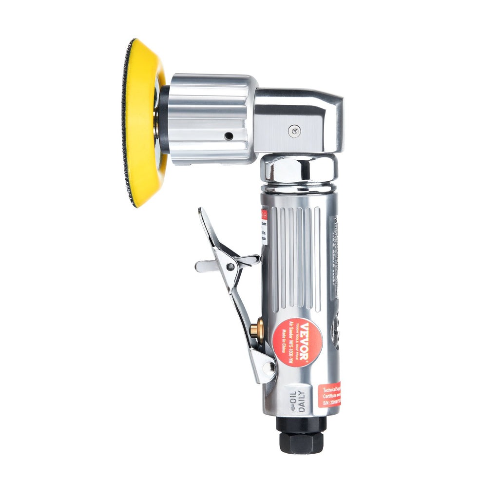 Mini pneumatinis orbitinis šlifuoklis VEVOR WFS-1031-YW, 15000 sūk./min.