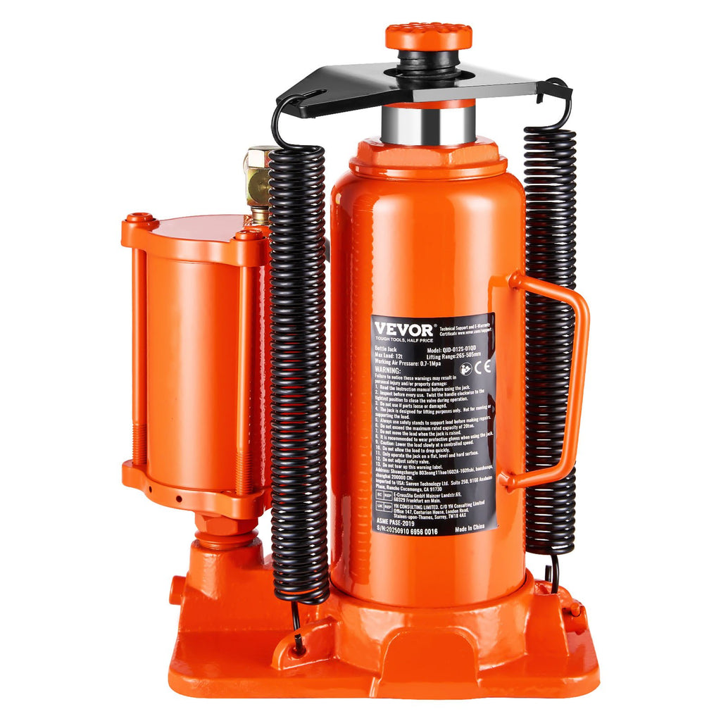 Pneumatinis hidraulinis domkratas VEVOR QJD-012S-01QD, 12 t