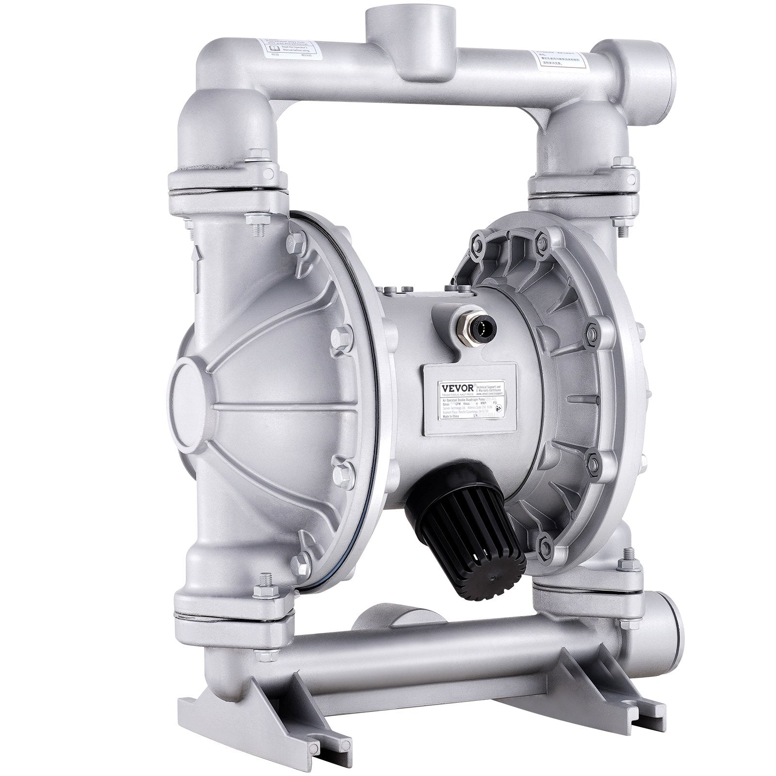 Pneumatinis membraninis siurblys VEVOR QBK-40L, 166 l/min