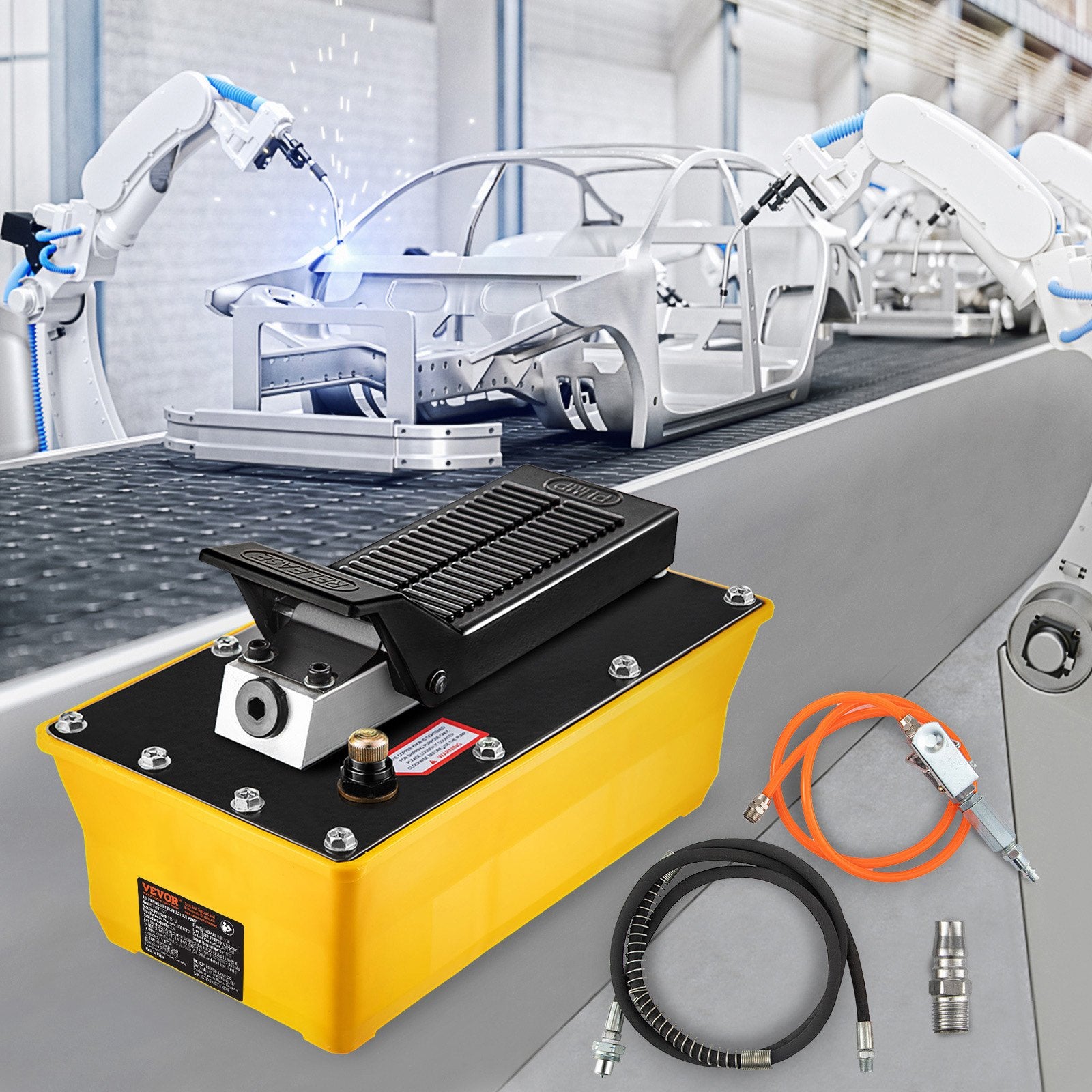 Pneumatinis hidraulinis siurblys VEVOR NAP001, 10 000 PSI