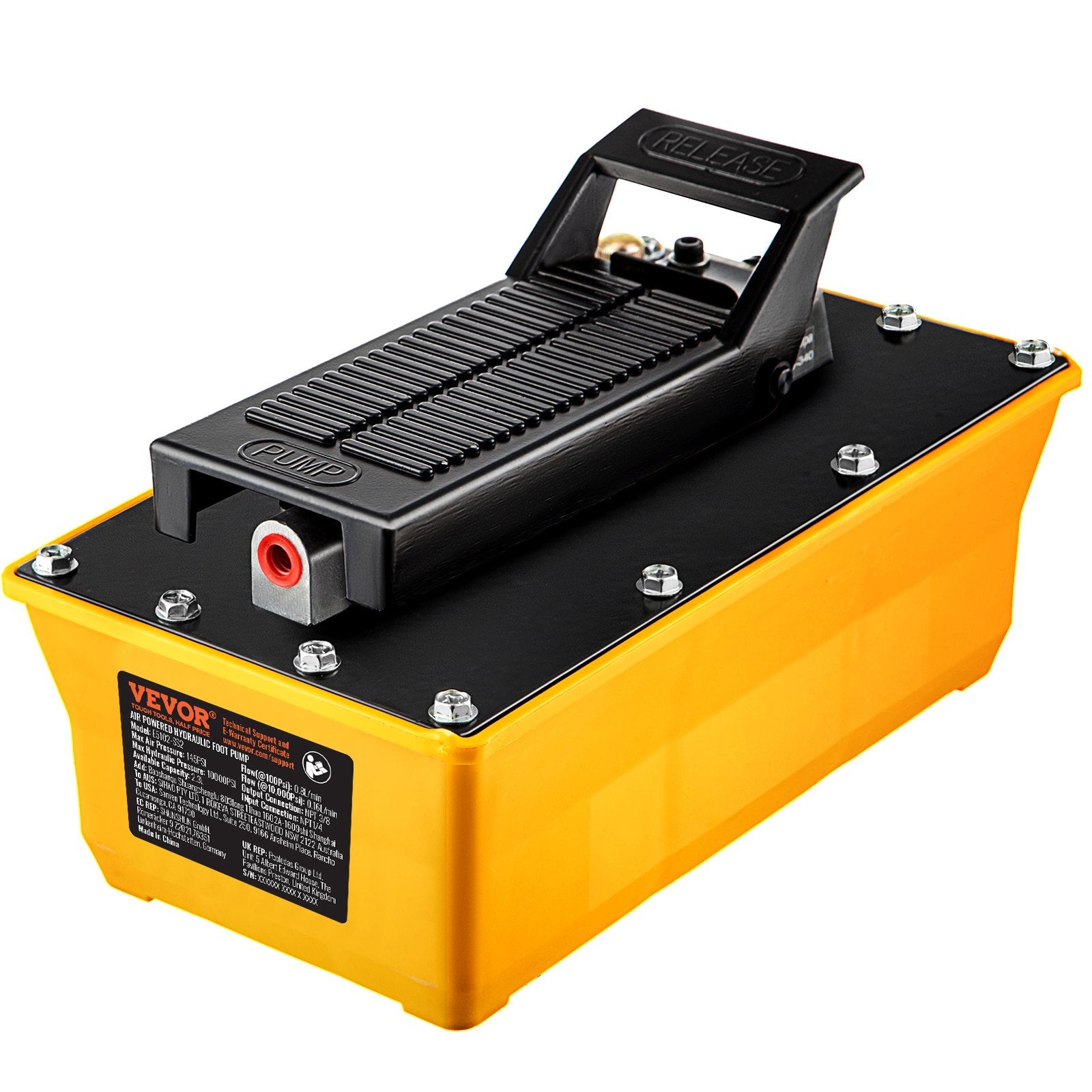 Pneumatinis hidraulinis siurblys VEVOR NAP001, 10 000 PSI