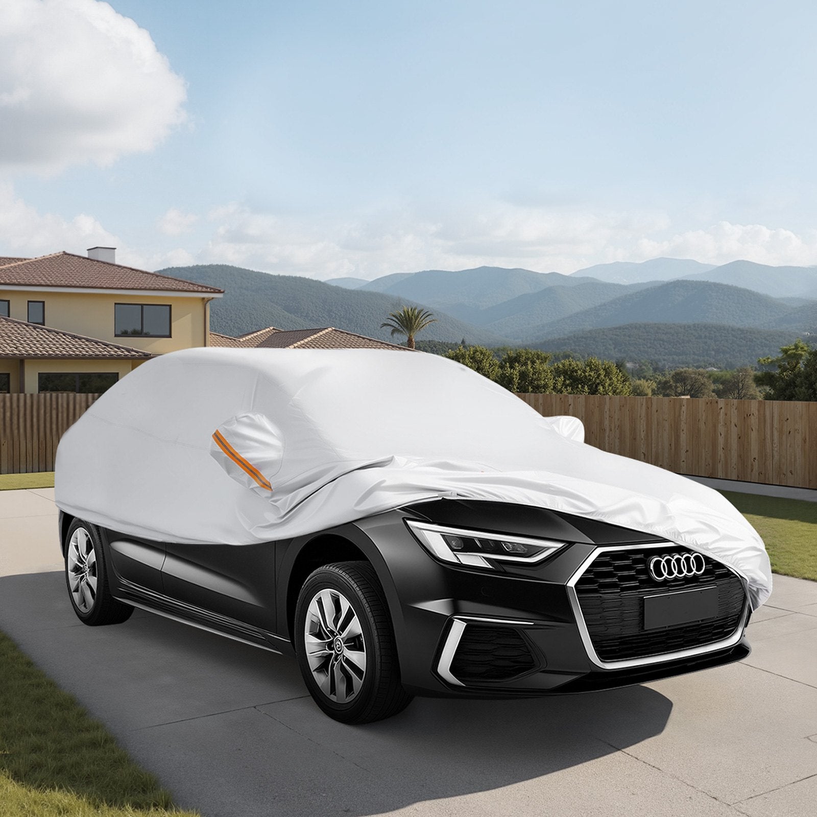 Automobilio uždangalas VEVOR SXYLMCYJCZHONG, vidutinio dydžio sedanams