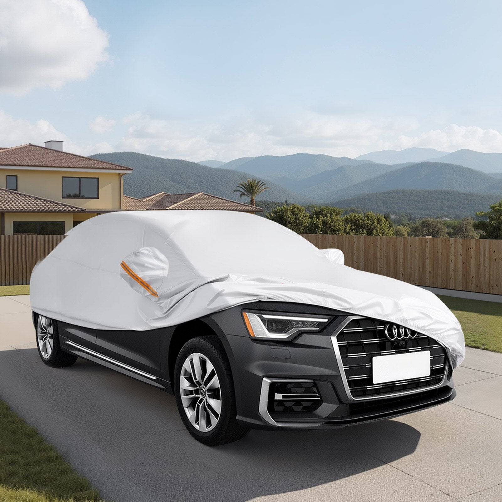 Automobilio uždangalas VEVOR SXYLMCYJCDA, 515x245x115 cm