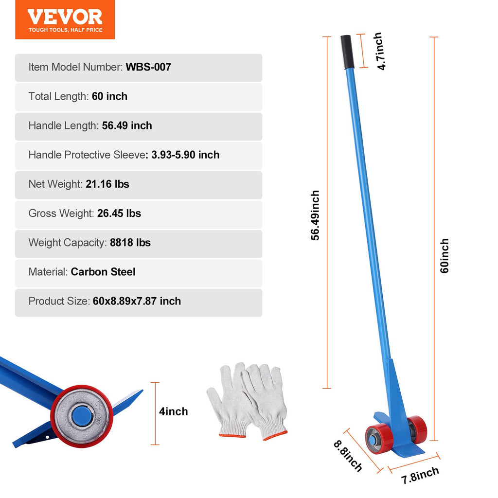 Padėklų ardymo įrankis VEVOR WBS-007, 4 t galia