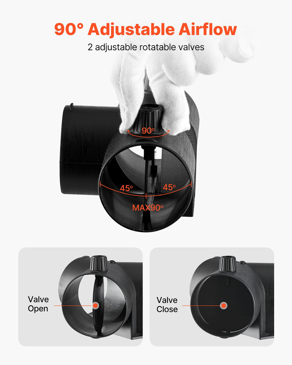 Dyzelinio šildytuvo ortakių jungtis VEVOR ZM3003, 59 mm
