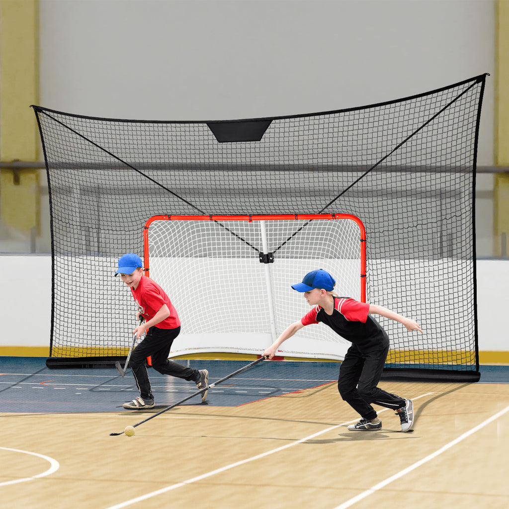 Ledo ritulio vartų apsauginis tinklas VEVOR CD-HG05, 3,7x2,1 m