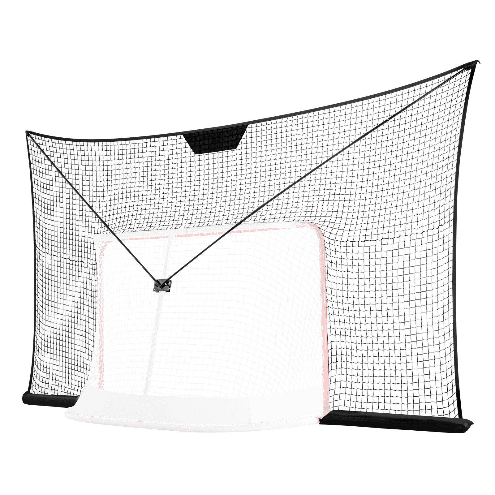 Ledo ritulio vartų apsauginis tinklas VEVOR CD-HG05, 3,7x2,1 m